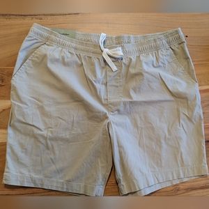 Goodfellow Drawstring Shorts Medium Khaki/Beige men shorts